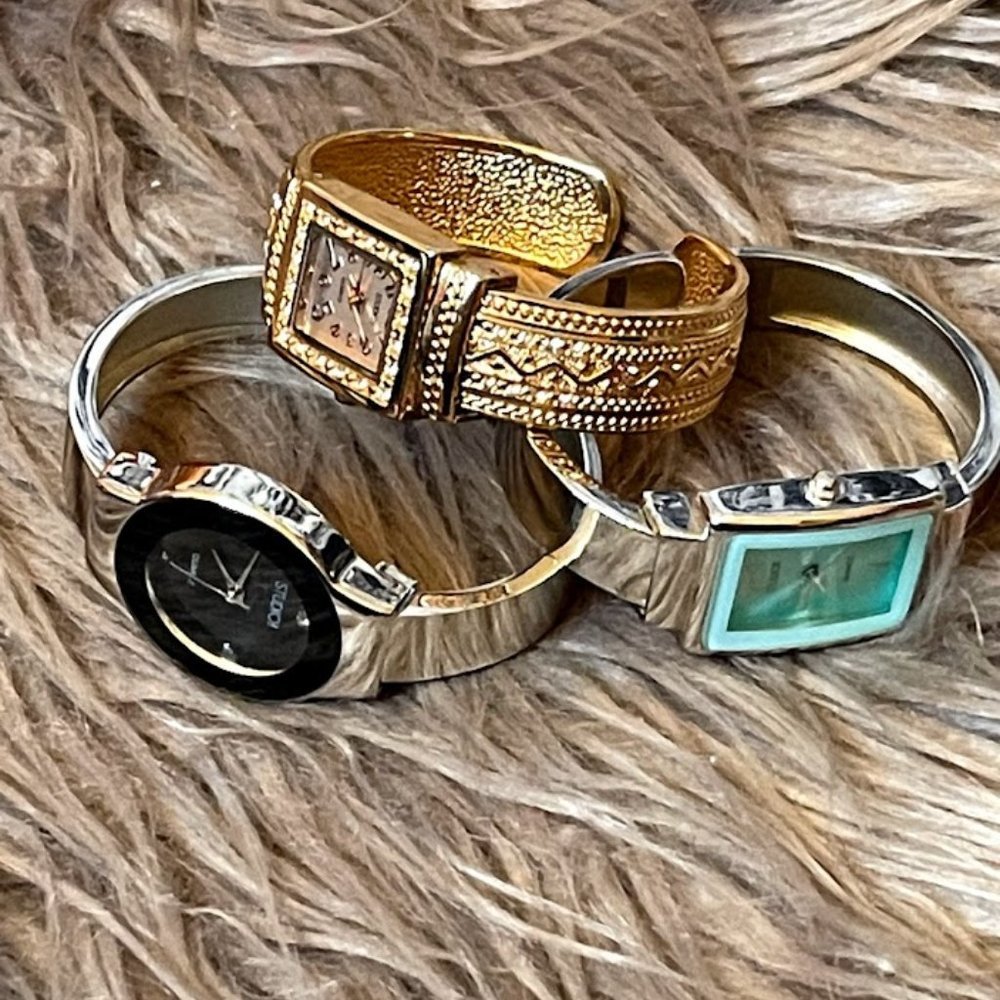 3 Women's Studio Time Bracelet Watches